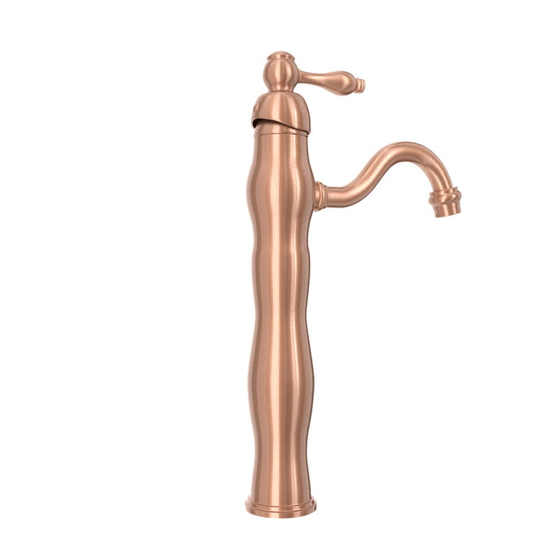 One-Handle Copper Bathroom Vessel Faucet - AK40118A-C