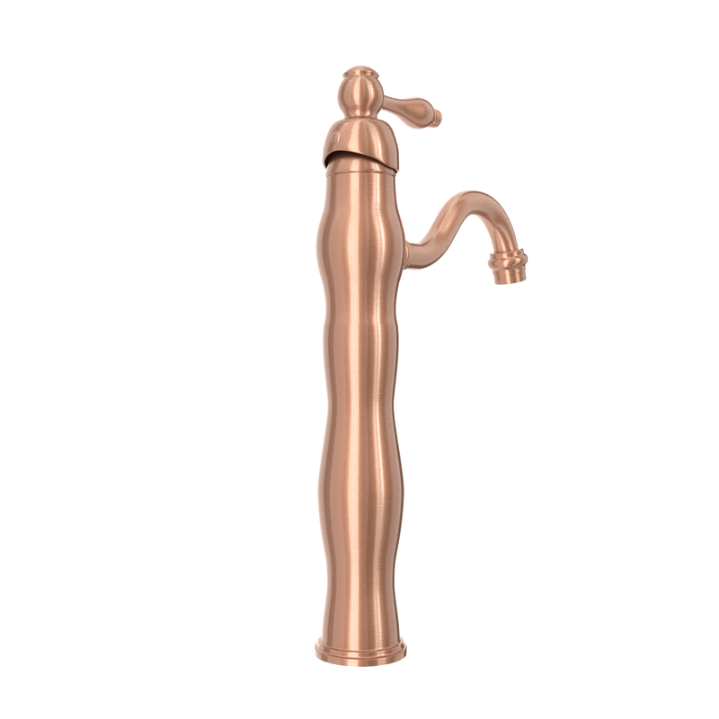 One-Handle Copper Bathroom Vessel Faucet - AK40118A-C