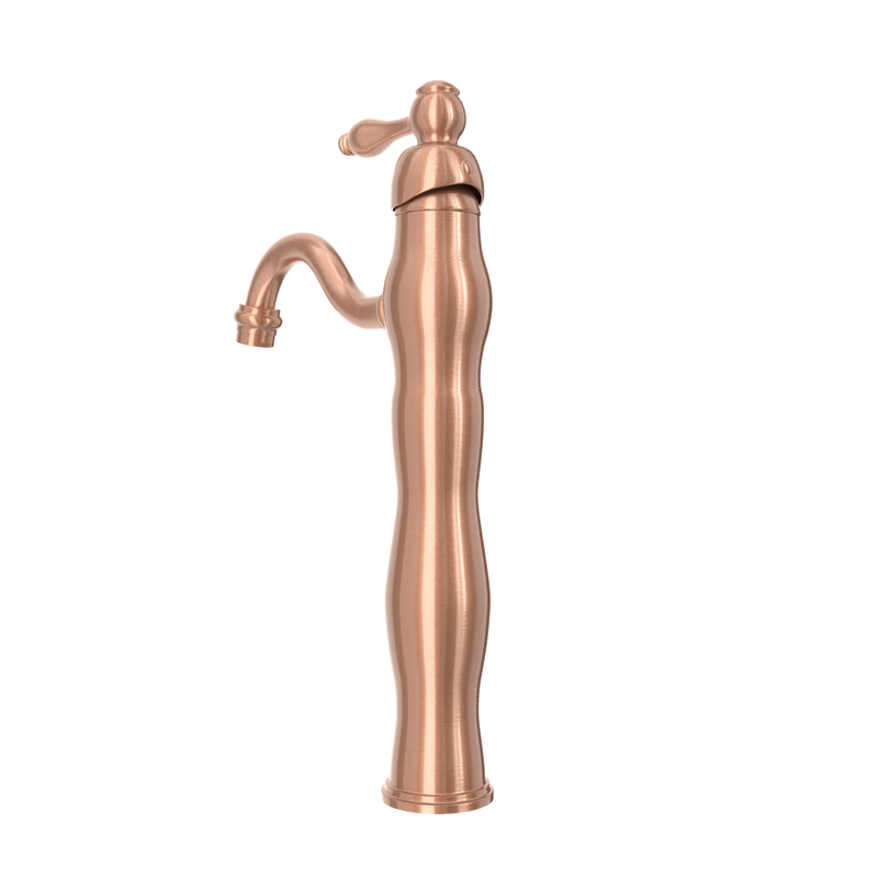 One-Handle Copper Bathroom Vessel Faucet - AK40118A-C