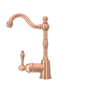 One-Handle Copper Widespread Kitchen Bar Faucet