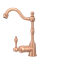 One-Handle Copper Widespread Kitchen Bar Faucet