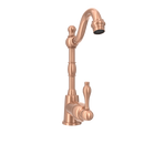 One-Handle Copper Widespread Kitchen Bar Faucet