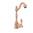 One-Handle Copper Widespread Kitchen Bar Faucet