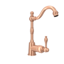 One-Handle Copper Widespread Kitchen Bar Faucet