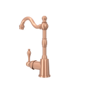 One-Handle Copper Widespread Kitchen Bar Faucet