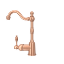 One-Handle Copper Widespread Kitchen Bar Faucet