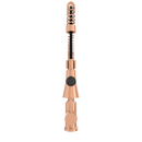 Copper Pre-Rinse Spring Kitchen Faucet, Single Level Solid Brass Kitchen Sink Faucets with Pull Down Sprayer