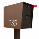 UpTown Box Locking Package Dropbox  in COCONUT - Modern Mailbox