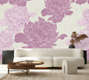 Large Flowers Wallpaper