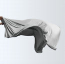 100% Microfiber Jersey Knit Sheet Set with Pillowcase-Gull Gray
