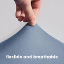 100% Microfiber Jersey Knit Sheet Set with Pillowcases-Stone Blue