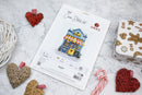 Bakery Winter Shop Front Counted Cross Stitch Kit by Luca-S B1430L
