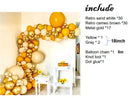 Golden Glow Balloon Arch Set F07M2-34 EMB0142