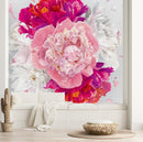 Elegant Multicolored Peonies Wallpaper Fashionable