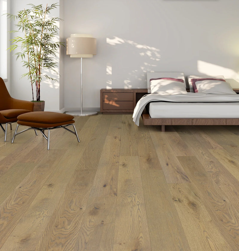 Woodland Treasures 5/8 in. x 7.5 in. x 95.5 in. Long Plank Engineered Hardwood Flooring