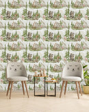 Forest with Animals Wallpaper