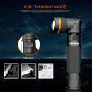 Nicron B70 Anglehead Rechargeable Flashlight