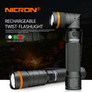 Nicron B70 Anglehead Rechargeable Flashlight