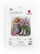 Garden Decor Counted Cross-Stitch Kit by Luca-S B7036L