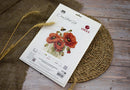 The Splendor of Summer Poppies B7042L Counted Cross-Stitch Kit