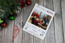 Christmas Moment Counted Cross-Stitch Kit by Luca-S B711L