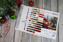 Christmas Moment Counted Cross-Stitch Kit by Luca-S B711L