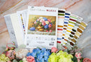 Golden Bloom Roses and Hydrangeas Counted Cross Stitch Kit by Luca-S B723L