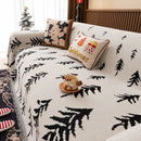 Modern Couch Covers for Couches Large Decorative Throw Blanket with Tassels for Couch