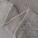 Plush Fleece Sofa Cover with 3D Cable Knit Texture Soft Cozy Warm Sofa Throw Blanket