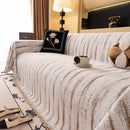 Chenille Oversized Throws for Couches, Washable and Durable Sofa Slipcover for Pets