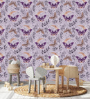 Purple Butterflies Wallpaper