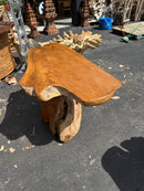 Teak Root Slab Top Bar Table XL (B)