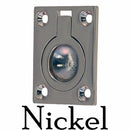 Flush Recessed Finger Pull: Elegant and Functional Design in 4 Finishes