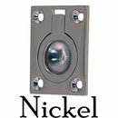 Flush Recessed Finger Pull: Elegant and Functional Design in 4 Finishes