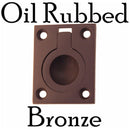 Flush Recessed Finger Pull: Elegant and Functional Design in 4 Finishes