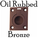 Flush Recessed Finger Pull: Elegant and Functional Design in 4 Finishes