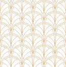 Contemporary Gold Pattern Wallpaper Chic
