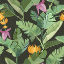 Dark Palm Leaves Wallpaper