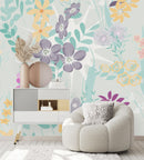 Modish Meadow Flowers Wallpaper Vogue