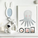 Baby Picture Frames Classic Bone Inlay in Grey, Set of 3
