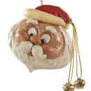 Large Santa Head Ornament |  Bert Anderson Collection