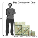 Customizable Christmas Tree Sign | Wall Art Print on Real Wood