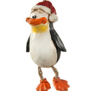 Dangly Penguin With Santa Hat Ornament | Pack of 3 | Bert Anderson Collection