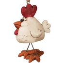 Chicken with Wire Legs Ornament | Pack of 3 | Bert Anderson Collection