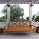 Amish Casual Malvern Porch Swing Bed, 5 Ft Oak