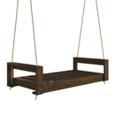 Amish Casual Lancaster Daybed Swing Bed, Twin Dark Walnut
