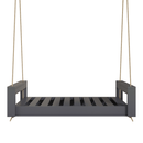 Amish Casual Lancaster Daybed Swing Bed, 5 Ft Grey