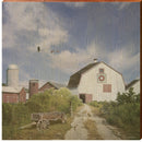 Old White Barn | Wall Art Print on Real Wood
