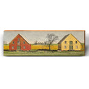 Heart of America Barn | Wall Art Print on Real Wood