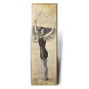 Vintage New Orleans Beauty Photo | Wall Art Print on Real Wood